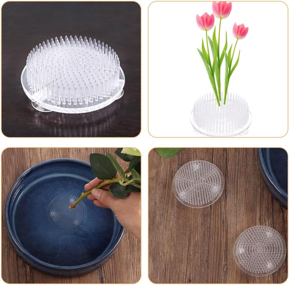 VILLCASE Floral Arrangement Tool for Flower Arranging Sturdy Pin Holder Cups for Secure Plant Decoration and Access