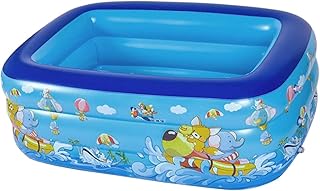 Generic Piscina inflável para bebês, piscina inflável familiar para jardim e quintal, centro de jogos, piscina para bebês, piscina infantil para crianças e, m