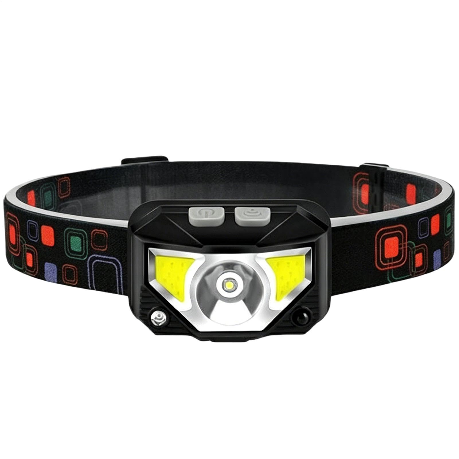 Equipo de casco duro LED recargable para trabajo seguro en oscuridad 8