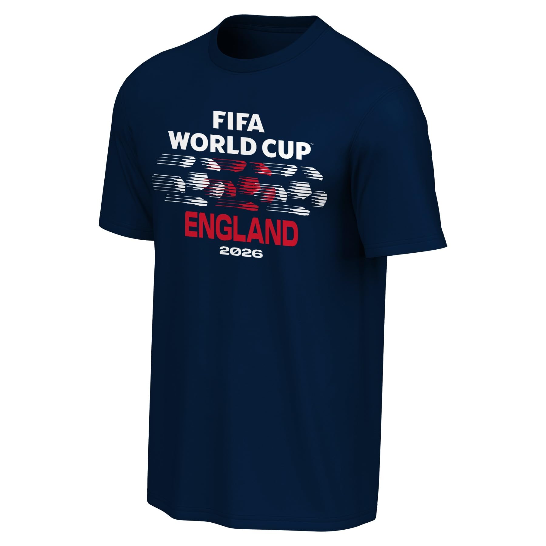 Outerstuff Men's England Fifa World Cup 2026 Official Country Team Color Wordmark Logo T-Shirt, Xl