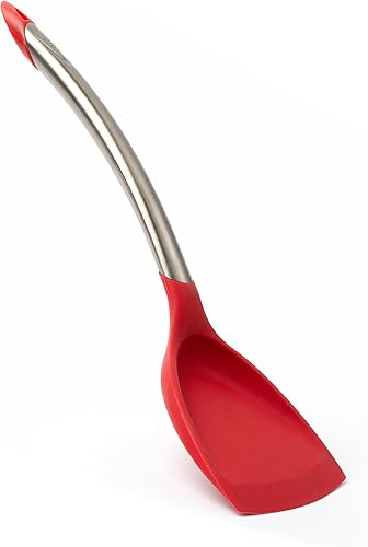 Cuisipro Wok Turner de silicona, 12.5 pulgadas, rojo