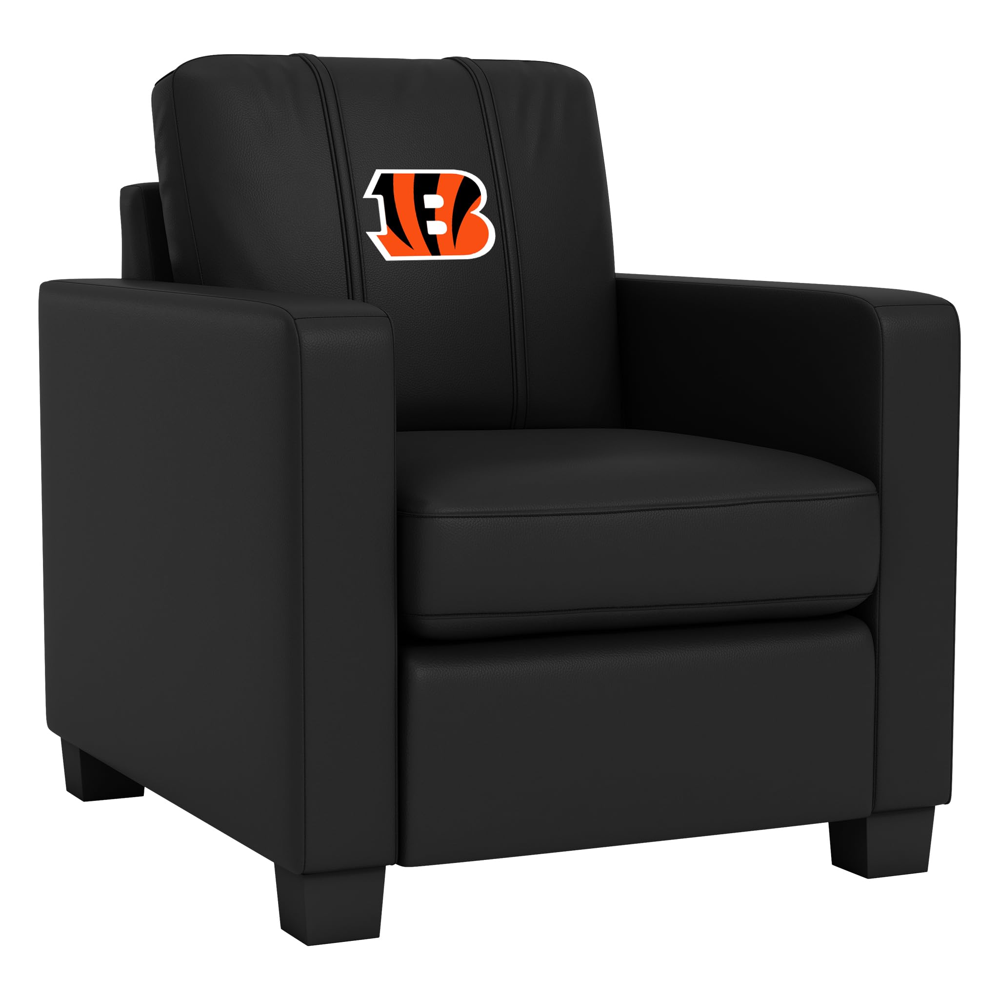 Dreamseat Dyno Stationary Club Chair with Cincinnati Bengals Primary Logo