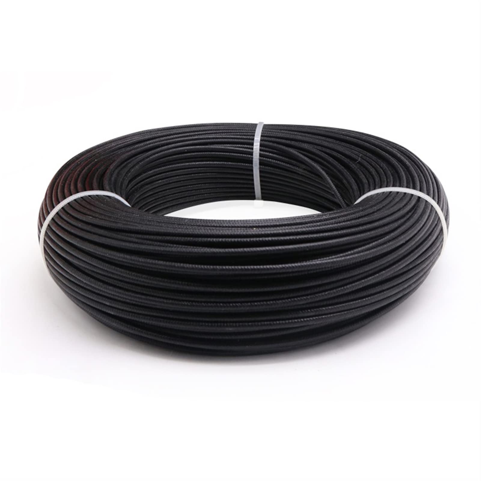 IBOWZ Elektrischer Draht, Hochtemperatur-Carbon-Warmkabel, 5 m, 0,3 0,5 0,75 1 2 4 6 mm², isoliertes hitzebeständiges Kabel, Erdungskabel aus kupferfasergeflochtenem Silikonkautschukdraht