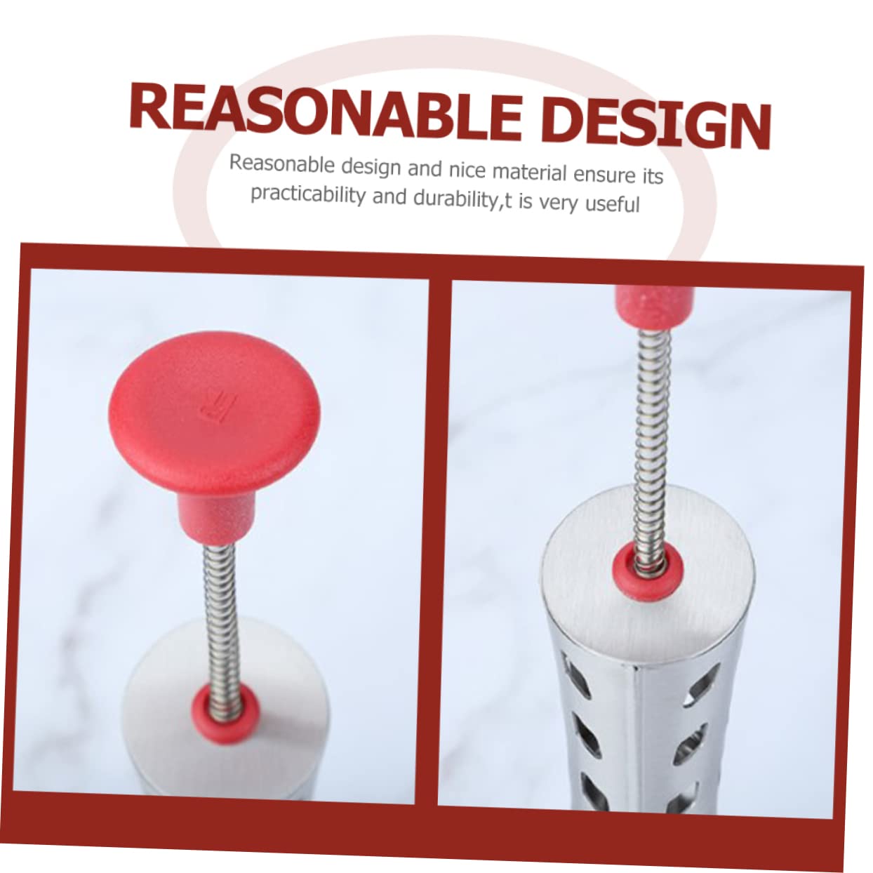 NAMOARLY 2pcs Cherry Pitter Tool Cherry Core Remover Lightweight Compact Fruit Pit Corer for Easy Use Kitchen for Red Dates Essential Gadget