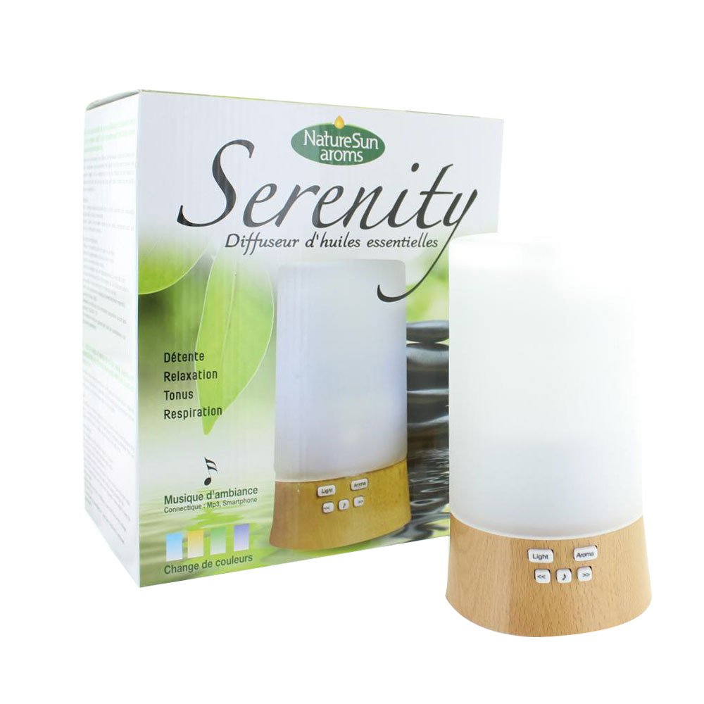 NatureSun AromsSerenity LED Essential Oils Air Diffuser