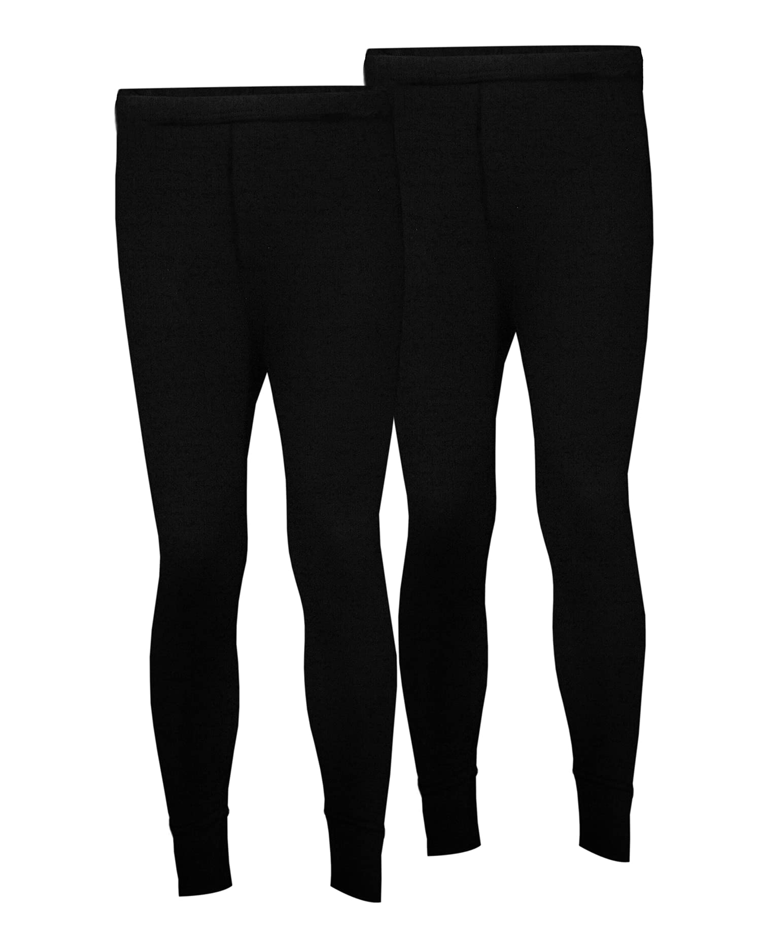 Heat StokeMen's Thermal Long Sleeves T-Shirt Long Johns Trouser Warm Base Layer Black Charcoal S,M,L,XL,XXL