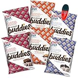 Chex Mix Muddy Buddies Variety - Pack of 6 Including 2 of each Classic Peanut Butter and Chocolate,...