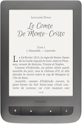 Reader Touch Lux-Lettore multimediale colore grigio Reader Touch Lux-Lettore multimediale colore grigio