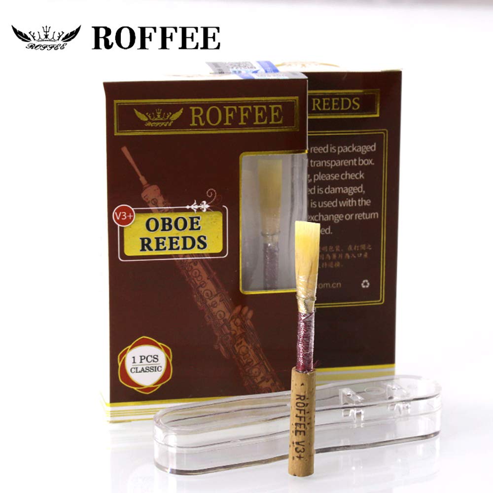 1 pieza oboe hojas oboe cañas oboe escudo hoja V3+ modelo básico, suave