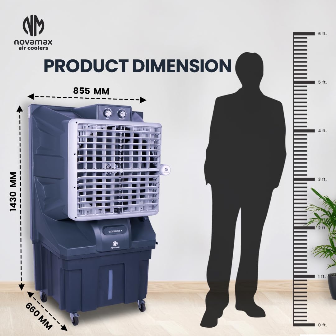 New Year Sale Novamax Gloster 125 Plus Air Cooler With Auto-Swing 7 New Year Sale Novamax Gloster 125 Plus Air Cooler With Auto-Swing