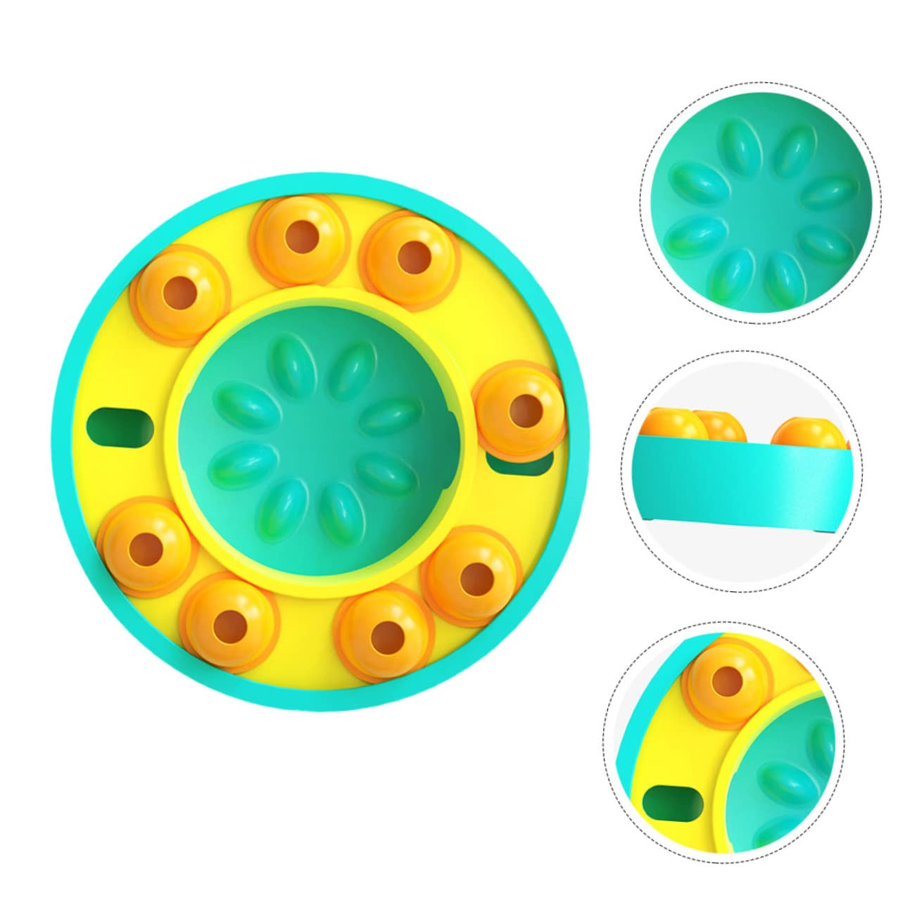 ibasenice pour Chien pour Animaux De Compagnie Distributeur De Friandises pour Chiots Et Chats Jouet Puzzle Interactif