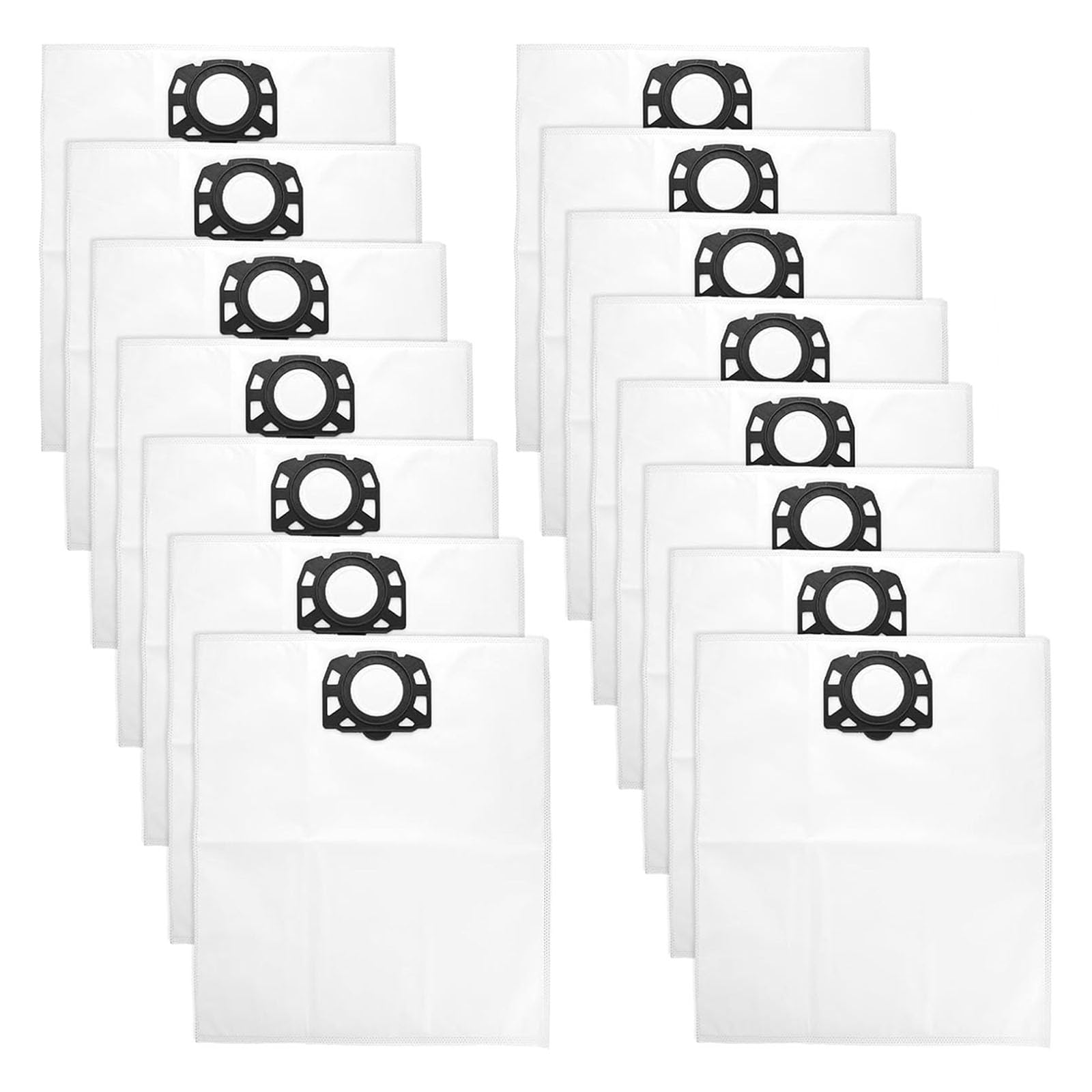 Jazuaiao Of 6/15 Large Capacity Bag Dirt Disposal Bag Set Nonwovens Texture Vacuum Cleaners for MV4 MV6 Nonwoven Vacuum Bags