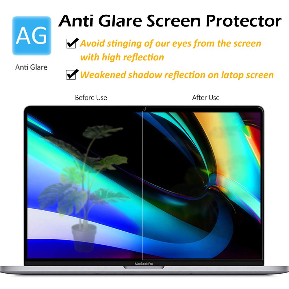 ProElife Pellicola salvaschermo opaca antiriflesso con filtro luce blu per MacBook Pro 2021-2016 13 "e MacBook Air 13" 2021-2018 con chip Apple M1 e processore Intel, protezione per gli occhi