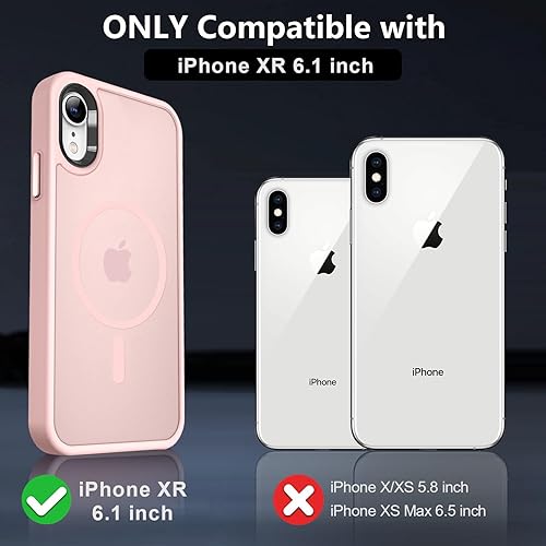 Vista 1212 de MOCCA - Funda magnética resistente para iPhone 11 de 6.1 pulgadas, compatible con MagSafe, protector de pantalla de vidrio + protector de lente