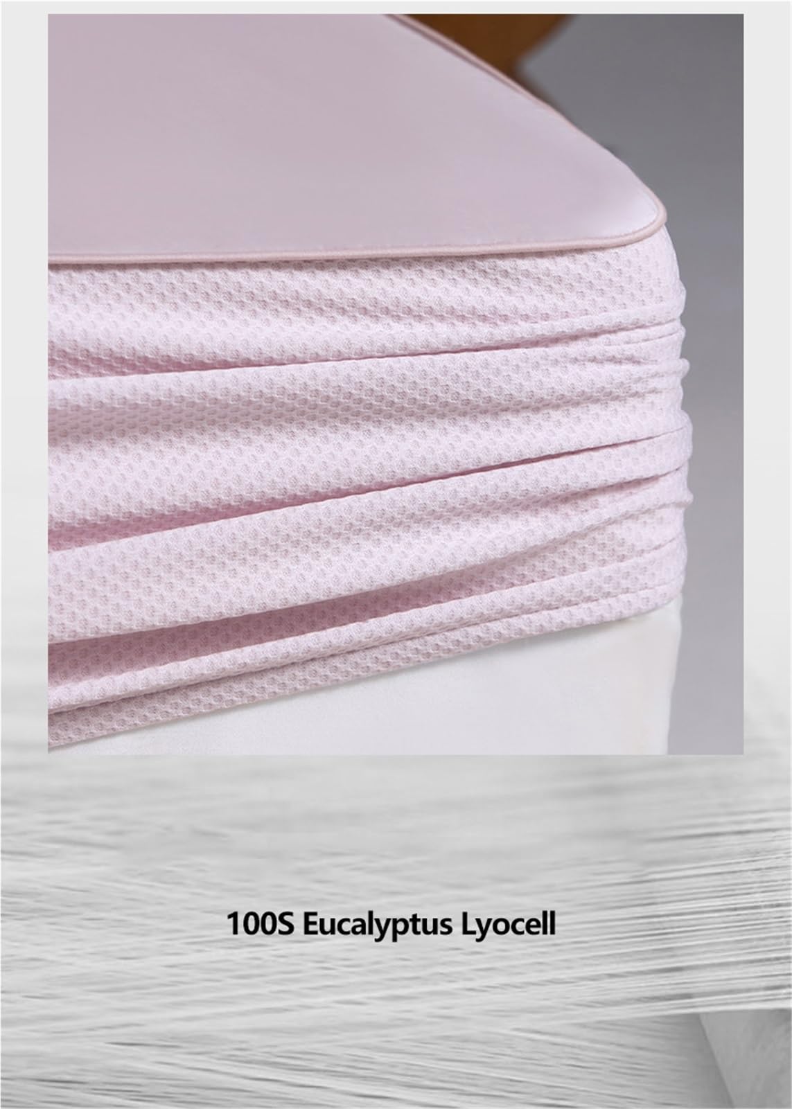 Lenzuolo con Angoli Rinfrescante Matrimoniale 150/180x200cm in Lyocell di Eucalipto Tocco Setoso Traspirante for Chi Dorme Caldo,Altezza Fino a 30cm(Yellow,150x200+30cm)