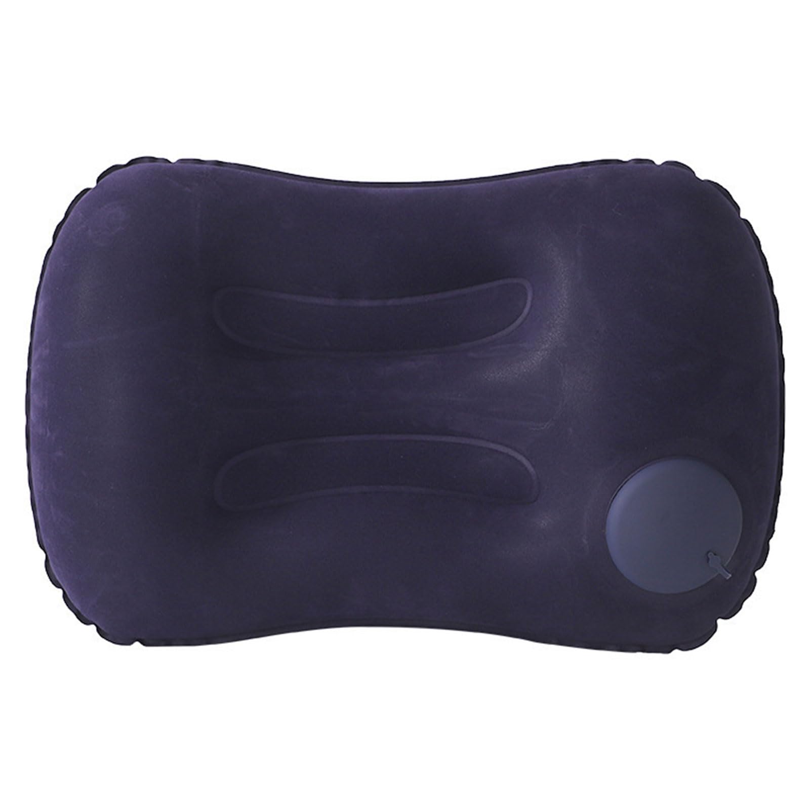 Shurhome Flocking Surfaces Inflatable Pillow Cloud Like Comfortable for Various Rest Scenarios Automatic Inflating Pillow