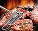 Produktbild BUVTEC Barbuzzo BBQ Grill Brandeisen Brandmarken mit wechselbaren Buchstaben Grillbuch für Männer