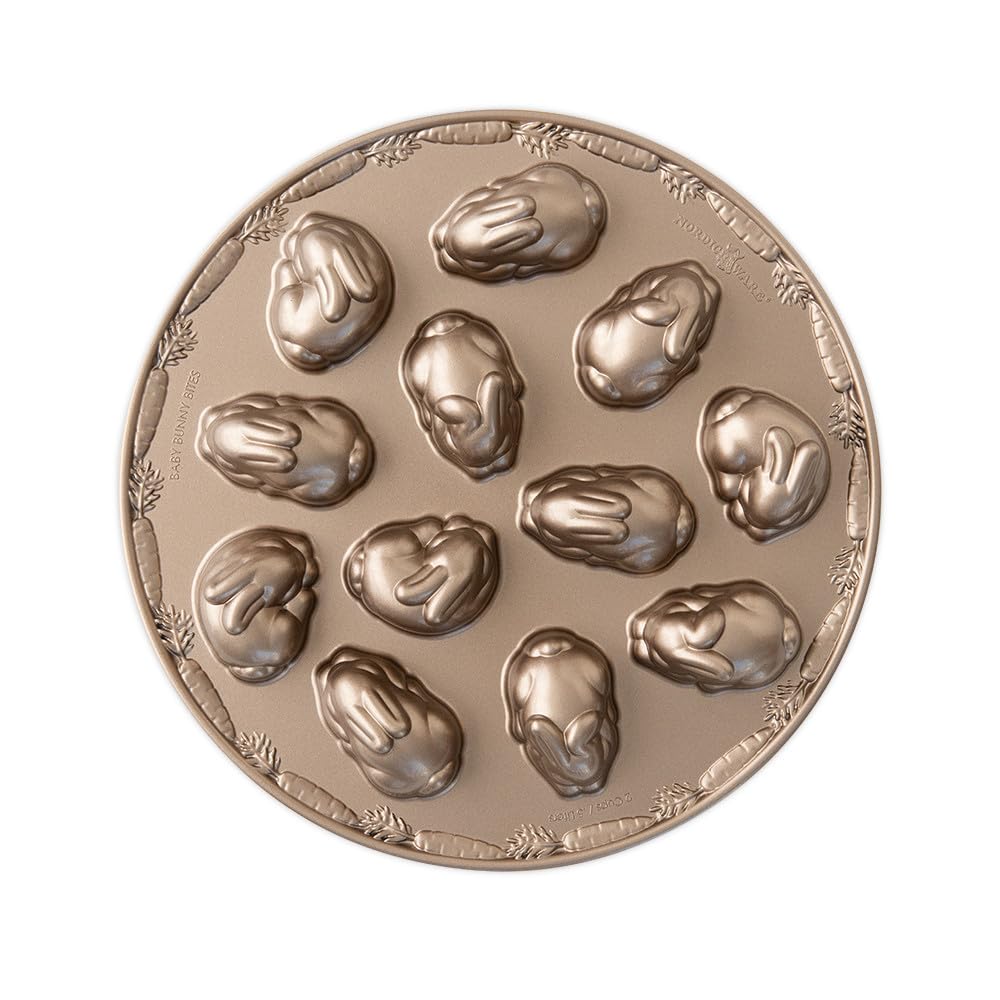 Nordic Ware Baby Bunny Bites Cakelet Pan pour vos desserts de Pâques