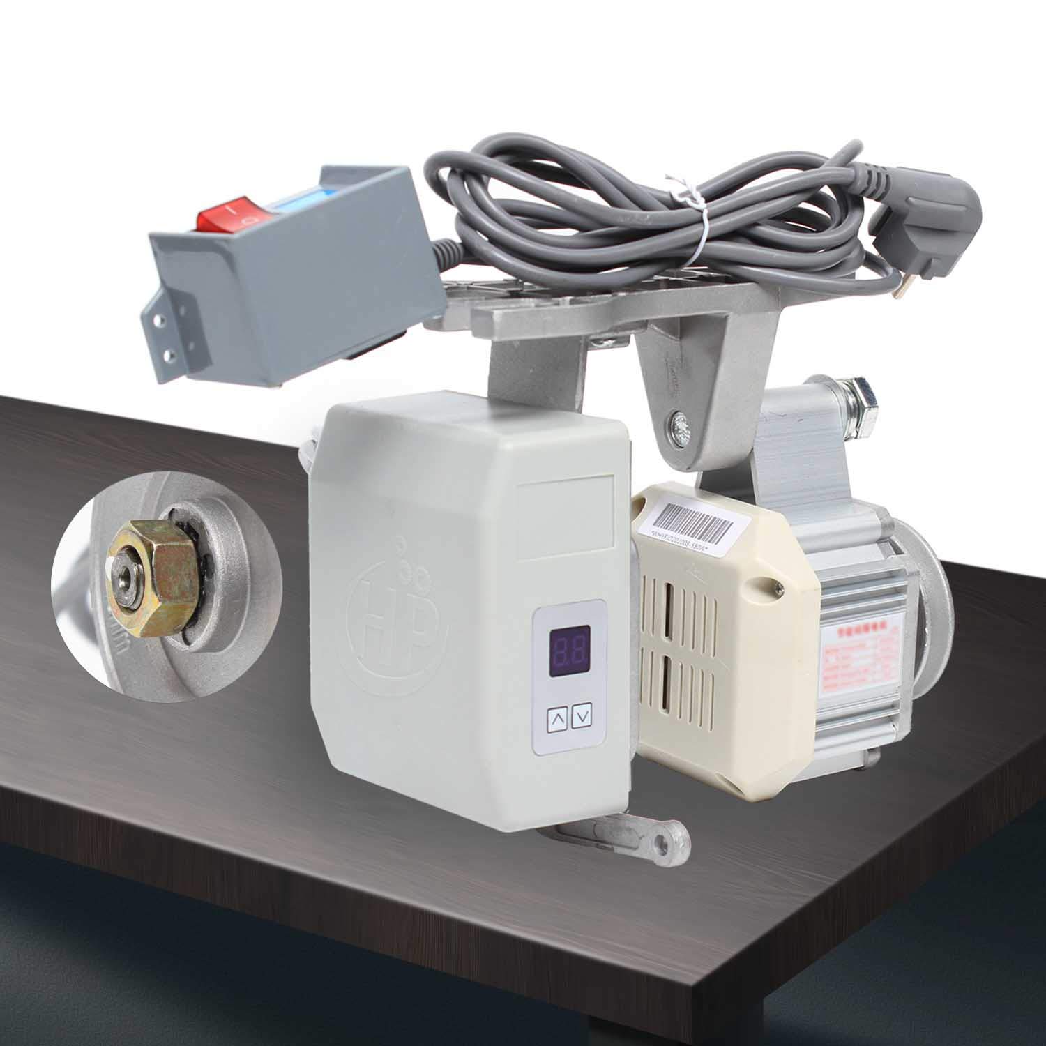 Servomotor eléctrico sin escobillas para máquina de coser 550 W 220 V servo motor de bajo consumo para máquinas de coser industriales