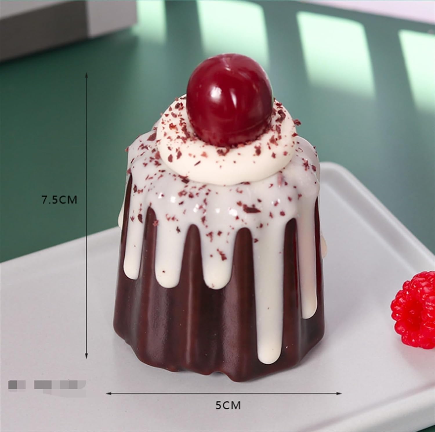フェイクケーキ 食品サンプル 2個 シミュレーションケーキ フェイクデザート デスクトップケーキデコレーション ケーキデザートモデル