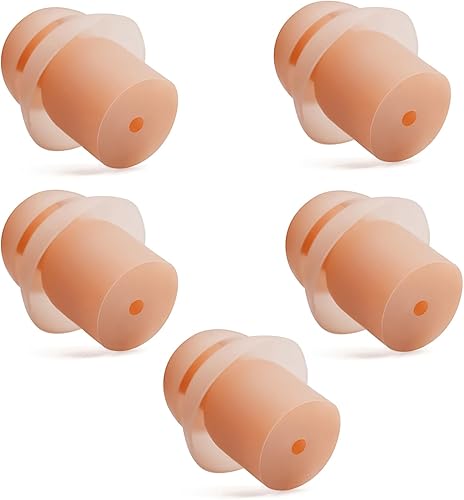 Miniatura 7 de HYS Auriculares ocultos de silicona para las fuerzas del orden, almohadillas de silicona para las orejas de repuesto de Walkie-Talkie, escáneres de