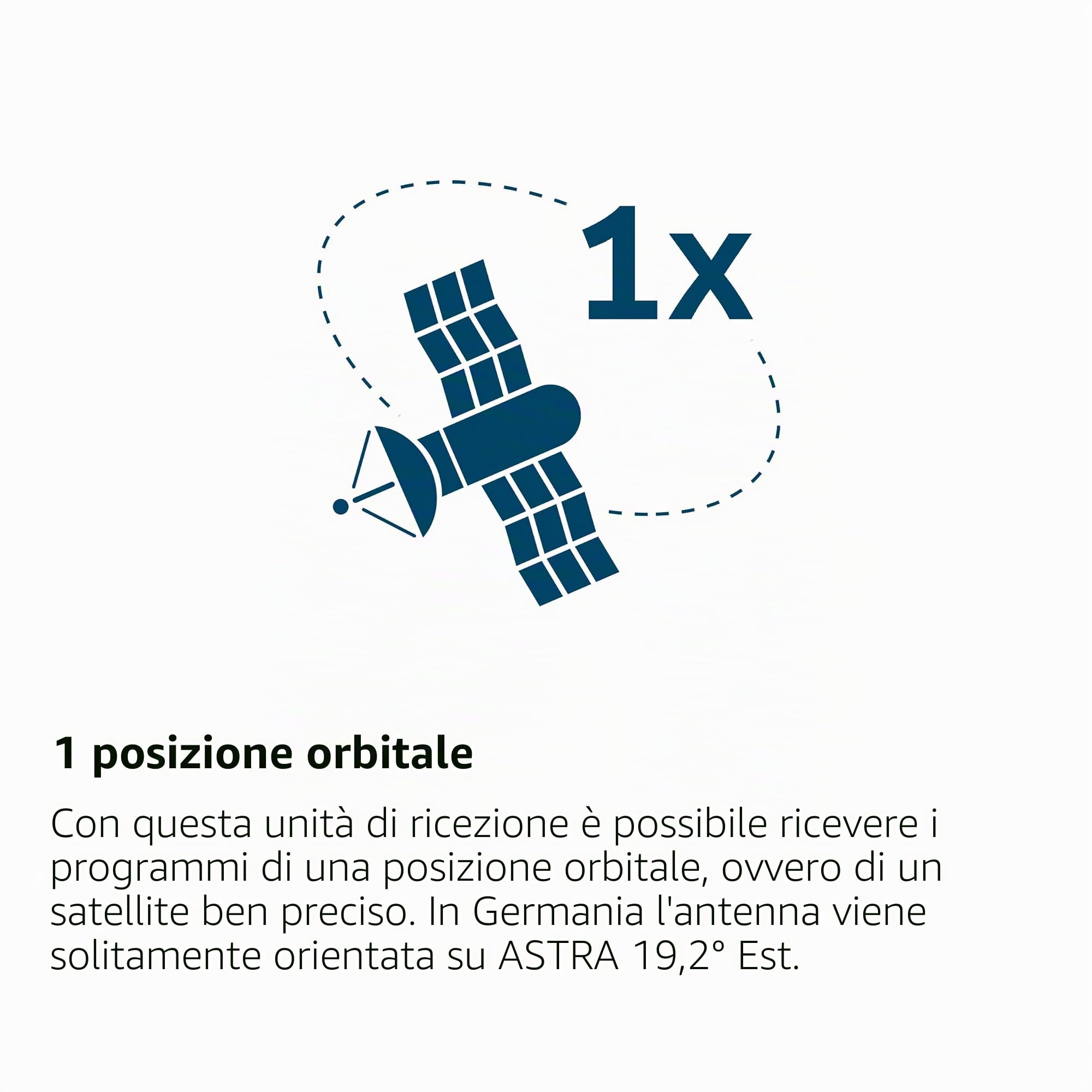 TechniSat DIGIDISH 33 - Antenna parabolica per 1 partecipante (sistema satellitare compatto da 33 cm, kit completo con supporto a parete e Satfinder H/V LNB) Grigio
