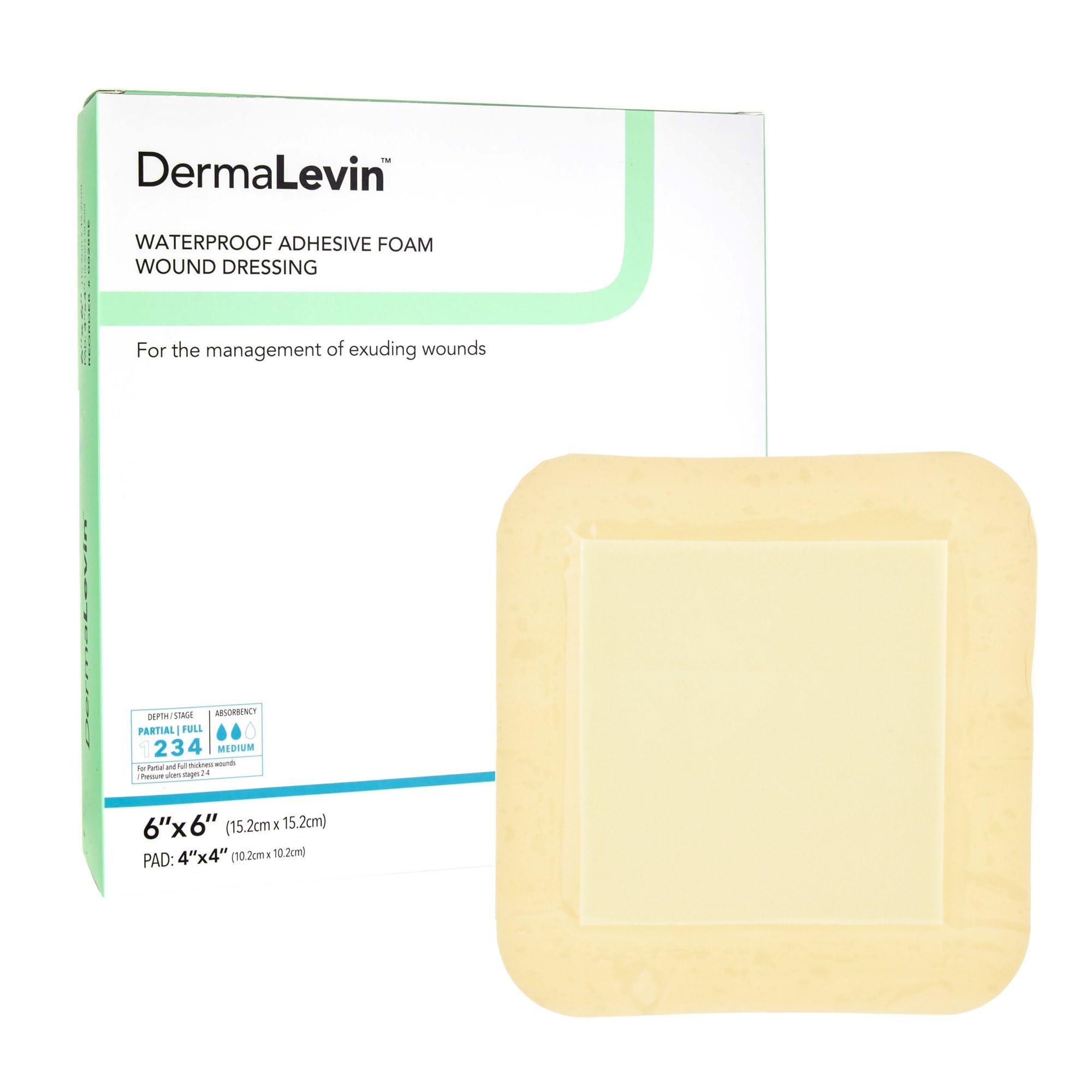 Industries Derma Levin, 6x6, 10 Count