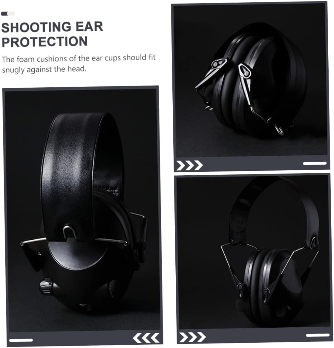 Ear Protection for Electronic Hearing Protection Ear Muffs Noise Cancelling Sound Pickup for Shooting Workshops and Urban Environments