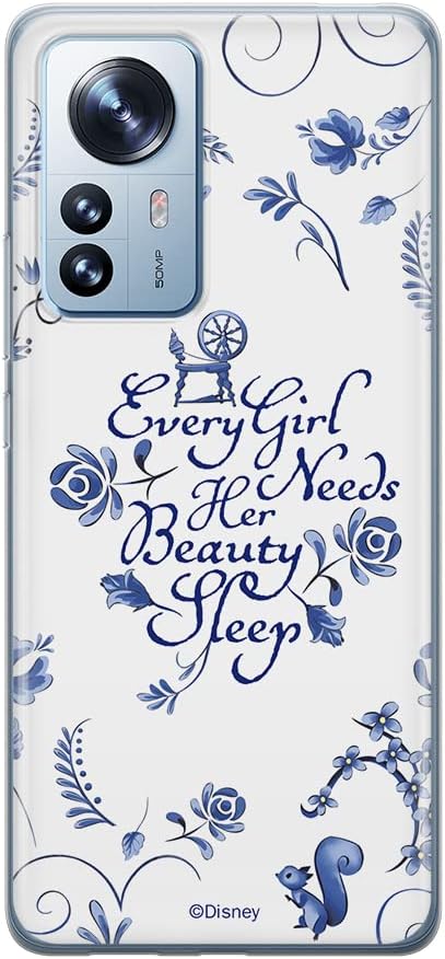 ERT GROUP Mobile Phone case for Xiaomi 12 / 12X Original and Officially Licensed Disney Pattern Snow White 004 optimally adapted to The Shape of The Mobile Phone, Partially Transparent