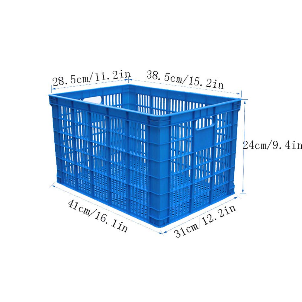 Caja Rectangular para archivadores, Canasta de plástico Multifuncional, con Asas de Transporte, para útiles Escolares, bolígrafos, blocs de Notas, grapadoras, Sobres