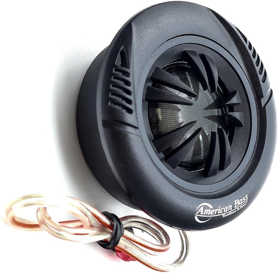 American Bass SQ T2 Teteron Dome Tweeters, 120, Pair