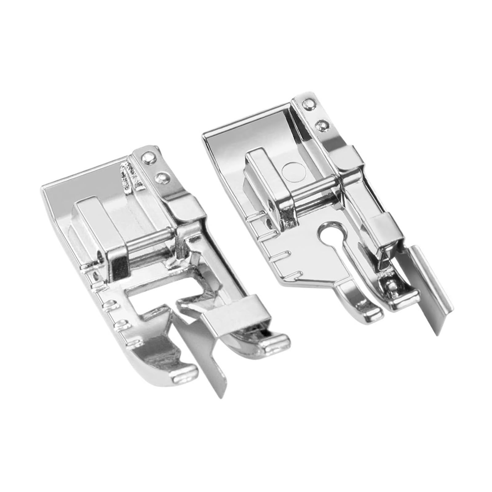 2Pcs Stitch In Ditch Foot And Quilting Patchwork Presser For Low Shank Sewing Machine Accessories