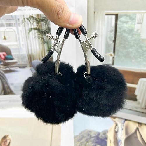 Miniatura 3 de Body Clamps Nipple Clips Stainless Steel Adjustable Body Ring Non-Piercingn Nipple Clamps Stainless Steel for Women Faux Body Jewelry