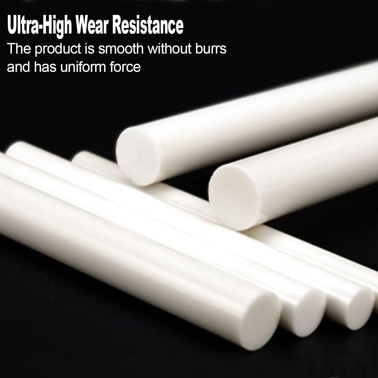 Barre di Isolamento in Ceramica di Zirconia, Specchio, Resistenti all'Usura e Alte Temperature, Lunghezza 10cm, Diametro 3mm