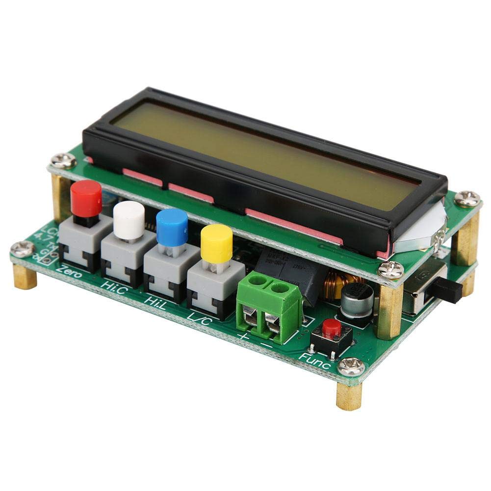 Módulo medidor de inductancia de capacitancia digital, 1pF ~ 1uF 1uH ~ 100H Multímetro de capacitancia de inductancia de alta precisión, medidor de capacitancia