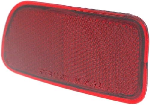 Miniatura 2 de Fitrite Autopart - Reflector de parachoques lateral del conductor trasero izquierdo para Chevrolet Trailblazer GM1184104 15000427 2002-2009