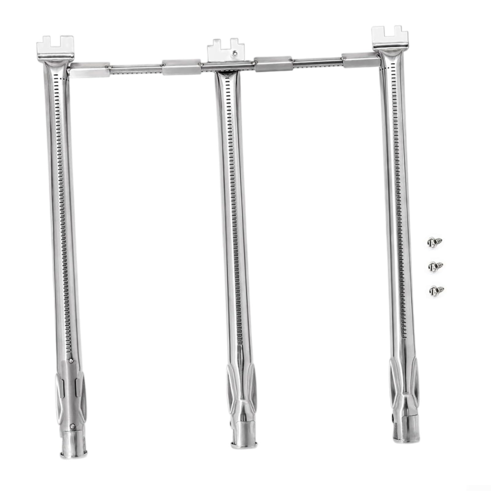 FACAIIO Grill Burner 69787 e barre 7636 per Weber II E310 E320 E330 S310 S320 S330, compatibile con griglie a gas E/S 310 315 320 330 (B)