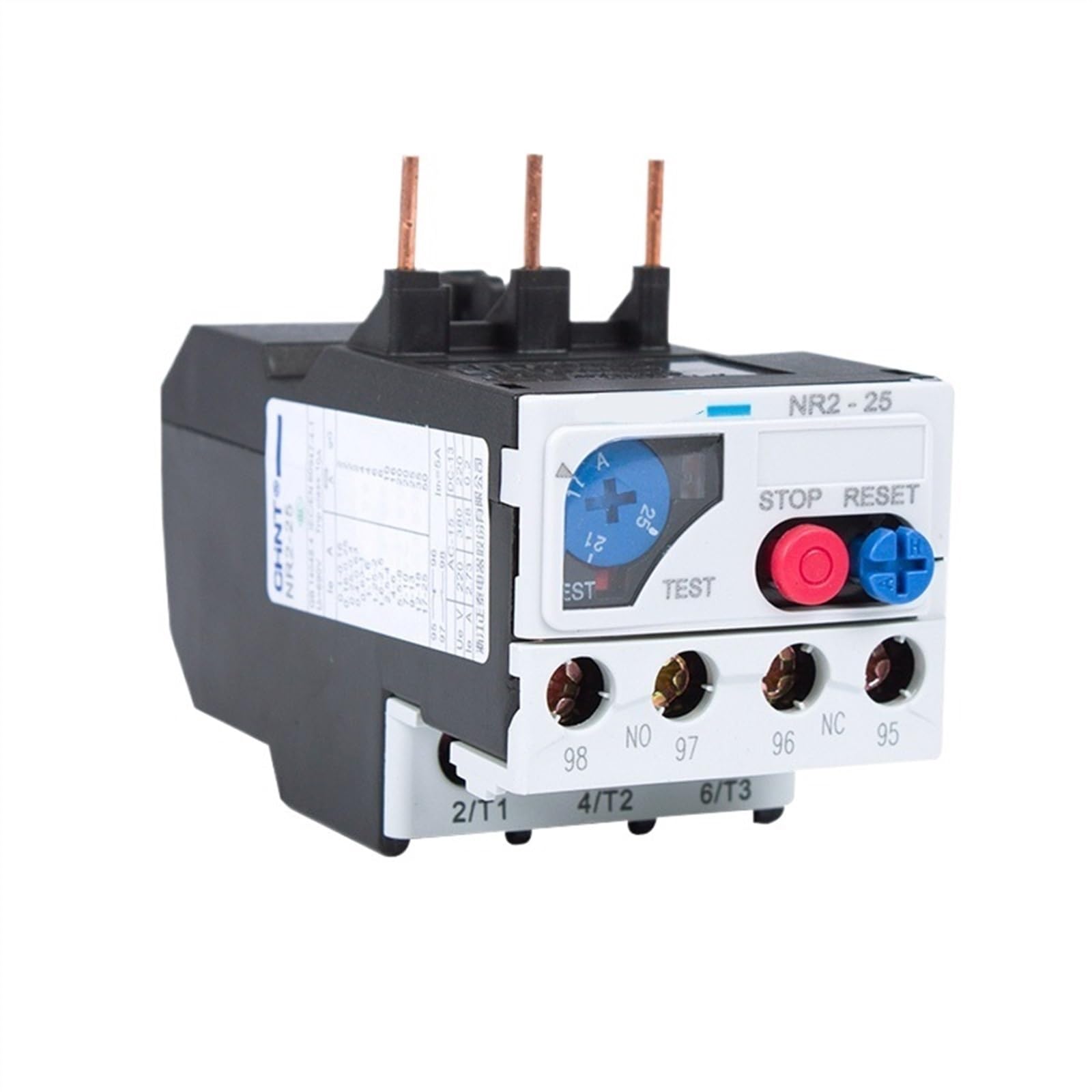 WEUSANXPL Thermal relay NR2-11.5 overload protection 220v thermal protection relay thermal overload relay(NR2-11.5/Z 5.5-8A)