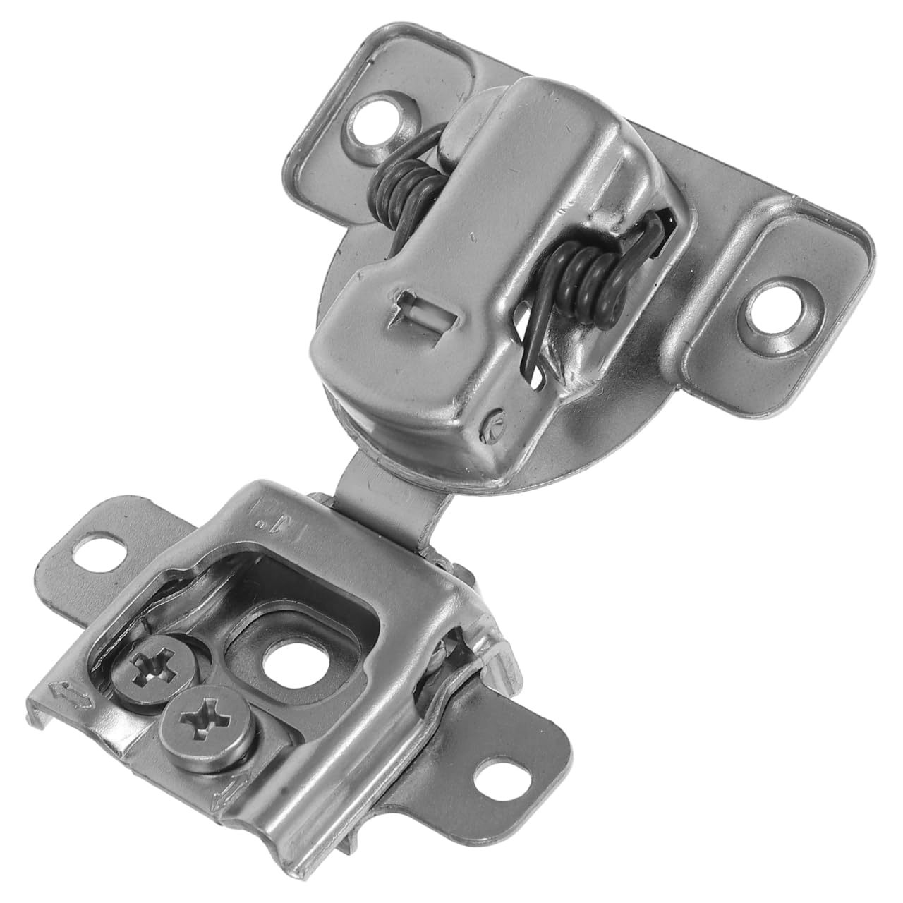 Gadpiparty Inner Door Hinges - Inward Opening Concealed Hinge with Buffer for Electrical Box Doors - Adjustable Foldable Design (Pack of 2/4/6)