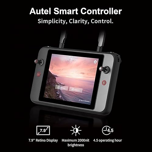 Miniatura 4 de Smart Controller V3 Remote Drone Accessories 79 inch Screen High Brightness Display 4K60fps H264 8-core Processor 15KM Transmission Distance