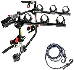 Transbike Suporte Compacto 3 Bicicletas Aço Sedan Hatch SUV