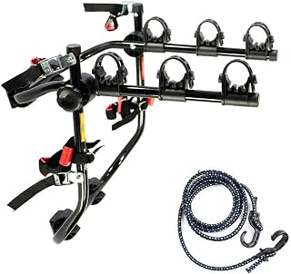 Transbike Suporte Compacto 3 Bicicletas Aço Sedan Hatch SUV