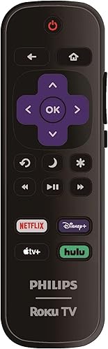Miniatura 2 de Control remoto de repuesto OEM compatible con todos los televisores inteligentes Philips Roku TVSolo funciona con Philips Roku TV, no para Roku