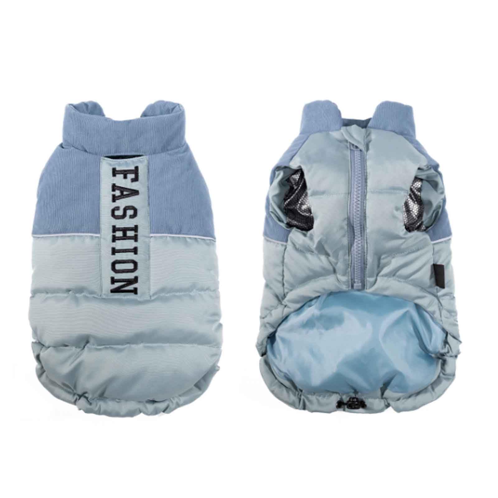 Teckel gilet pour petits chiens contre le froid avec trou pour harnais XL