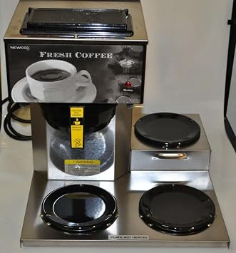 Newco 3-Station Carafe12-Cup Coffee Brewer AKH-3TC by Newco