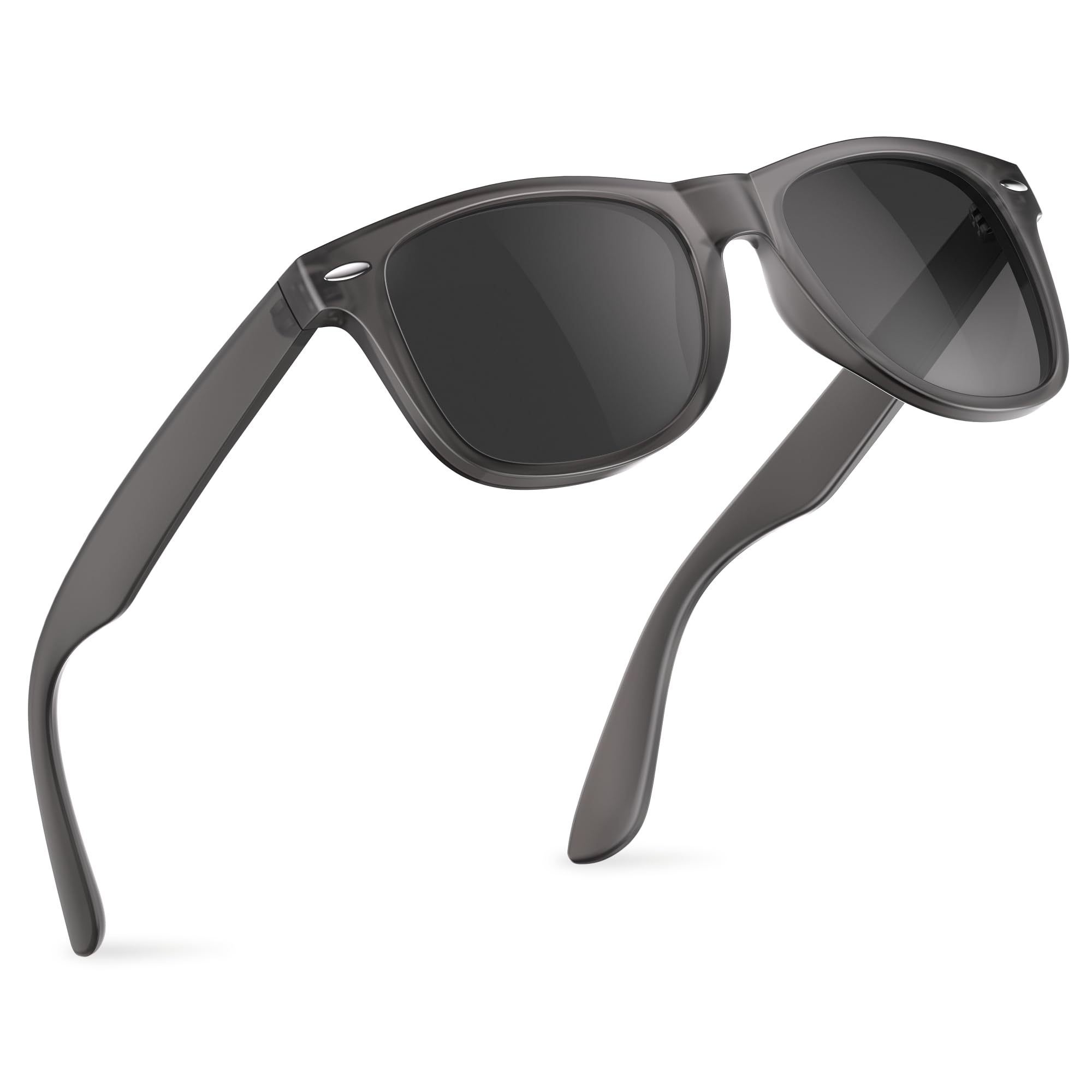 wearPro Sonnenbrille-Herren-Damen-Polarisiert-Rechteckig-Sonnenbrillen Unisex Retro Klassische Vintage Polarisierte Brille UV400 Schutz Classic Sunglasses Eckig für Fahren