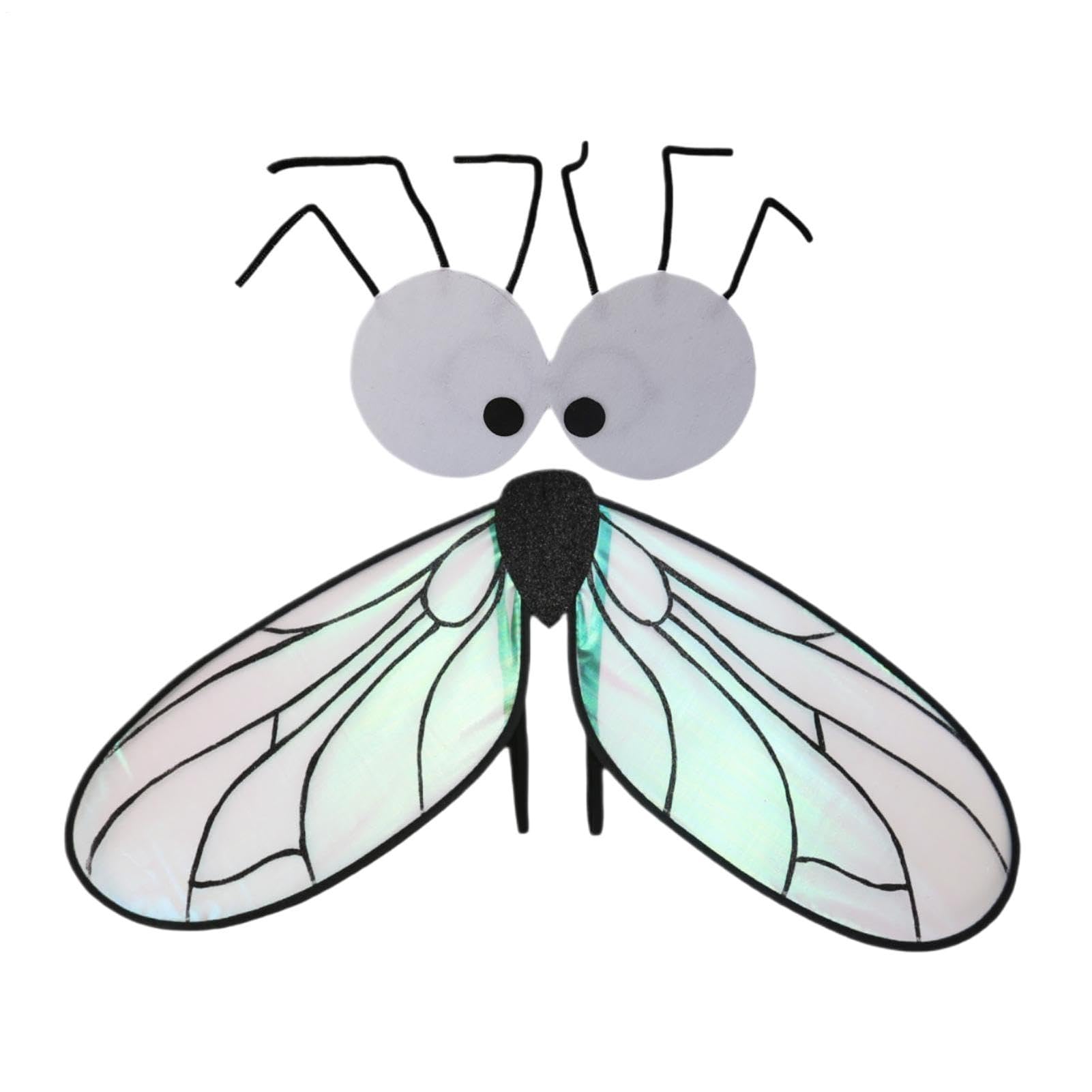 Fly Wings for Kids | Fun Realistic Animal-Themed Outfits | Whimsy Fly Clothes | for Party Cosplay Fair Festival Holiday Pride Garden Outdoor Indoor