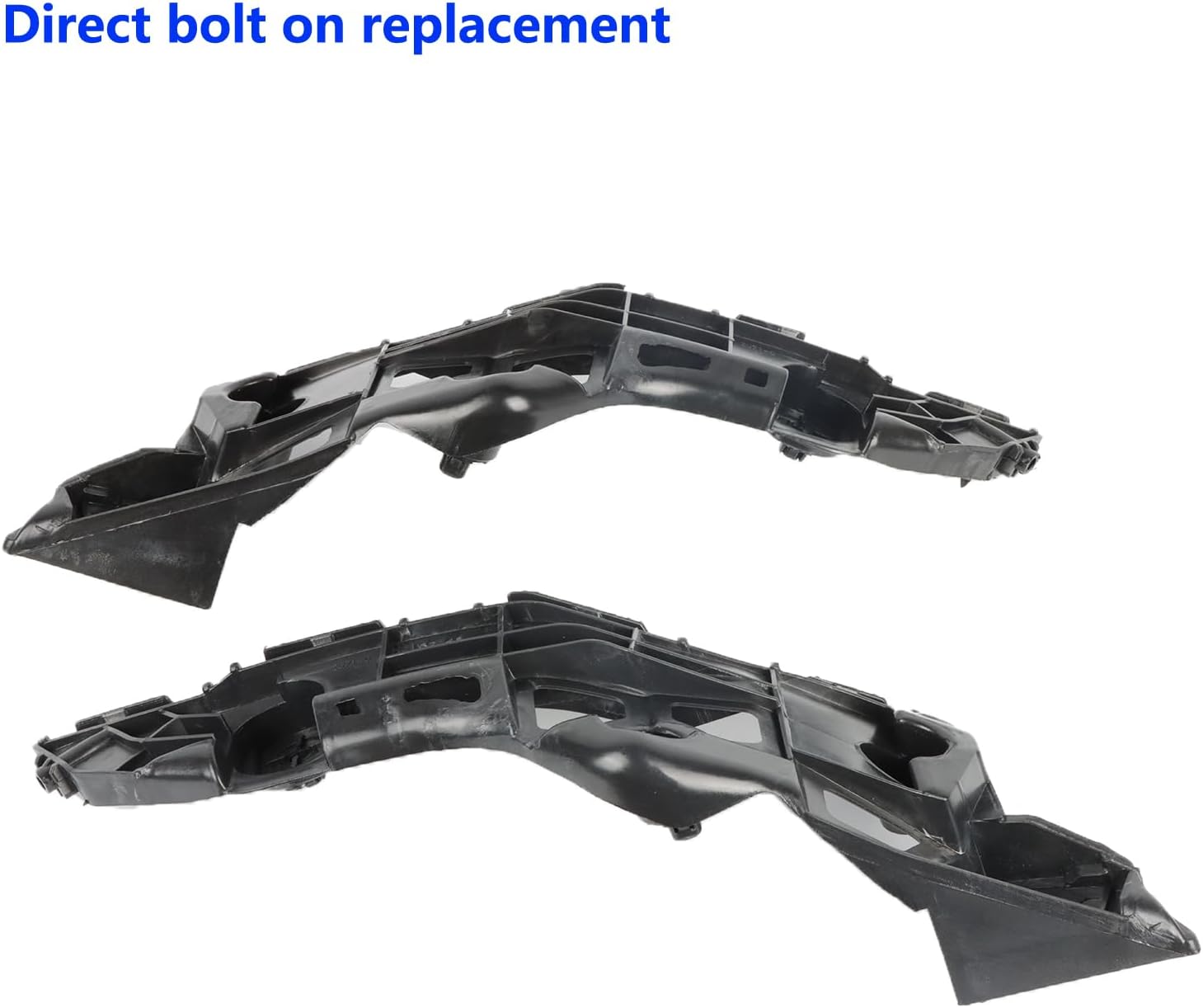 Front Bumper Bracket for Toyota Highlander 2014 2015 2016 2017 2018 2019 Left Driver & Right Passenger Side 521460E060 521450E060, TO1043124 TO1042124