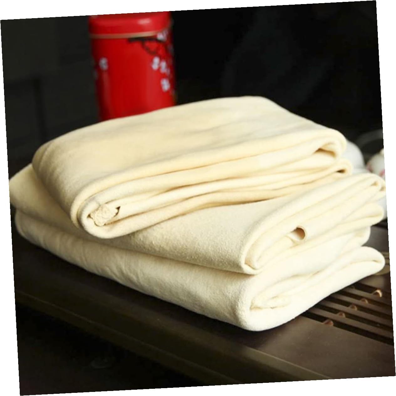UPKOCH Chamois Car Cleaning Cloth 60x90cm Auto Wash Towel Natural Drying Car Accessory Soft Absorbent Cloth for Vehicle Care