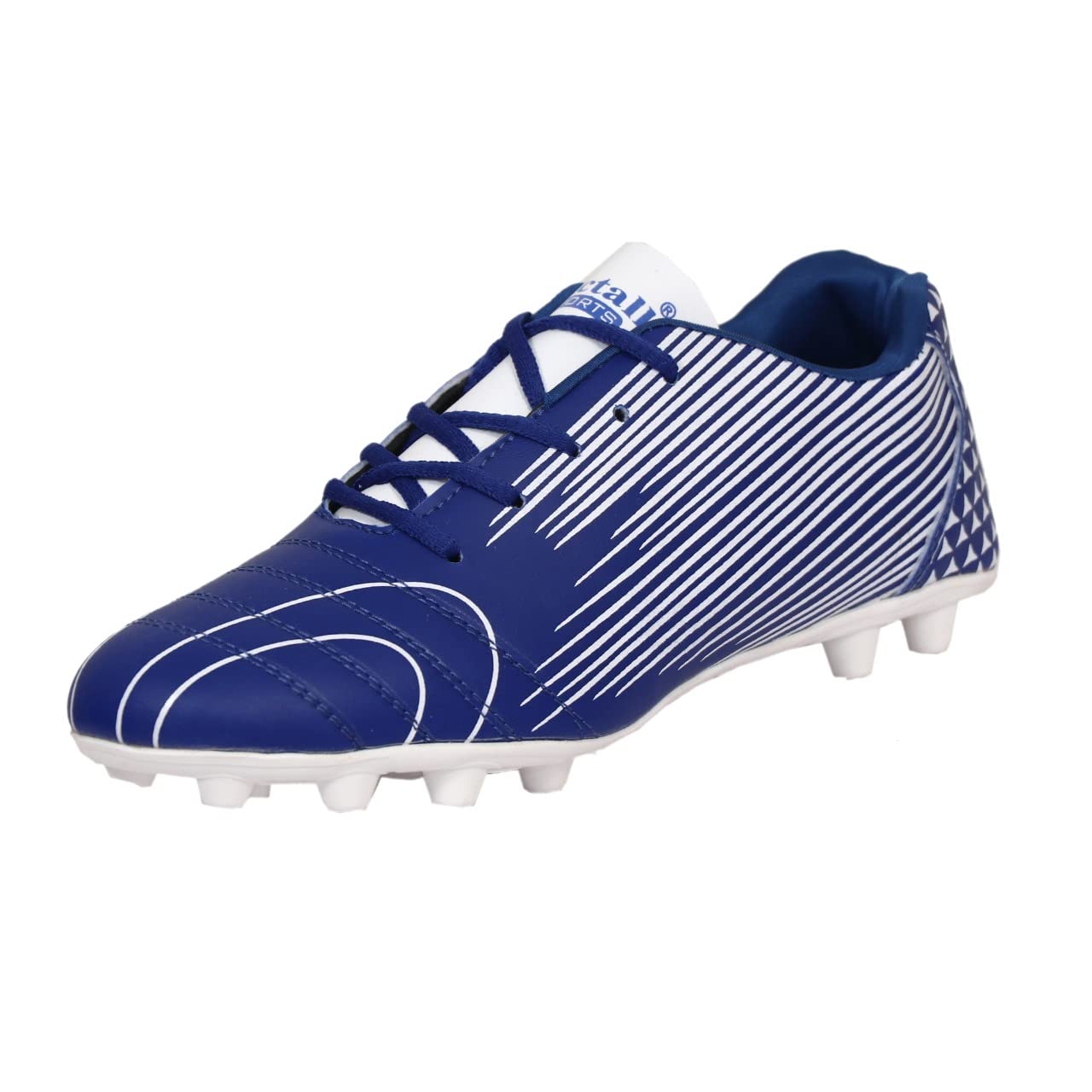 Victall Unisex PU Navy Blue Football Shoes/Soccer Shoes (Numeric_2) (B0BVHSWR53) Amazon Price History, Amazon Price Tracker